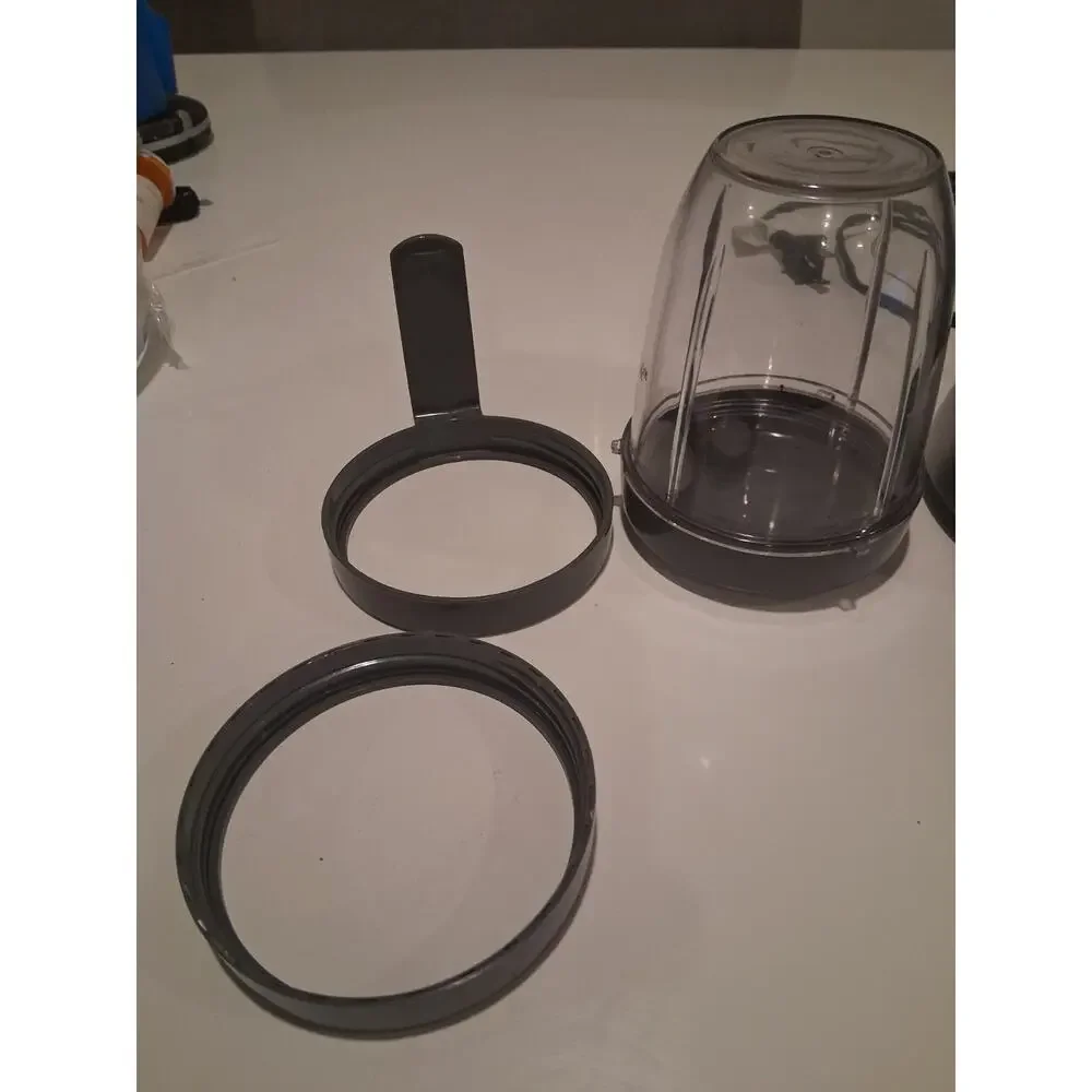 NutriBullet Magic Bullet Blender Set with 3 Cups, Blades & Lip Rings - Tested